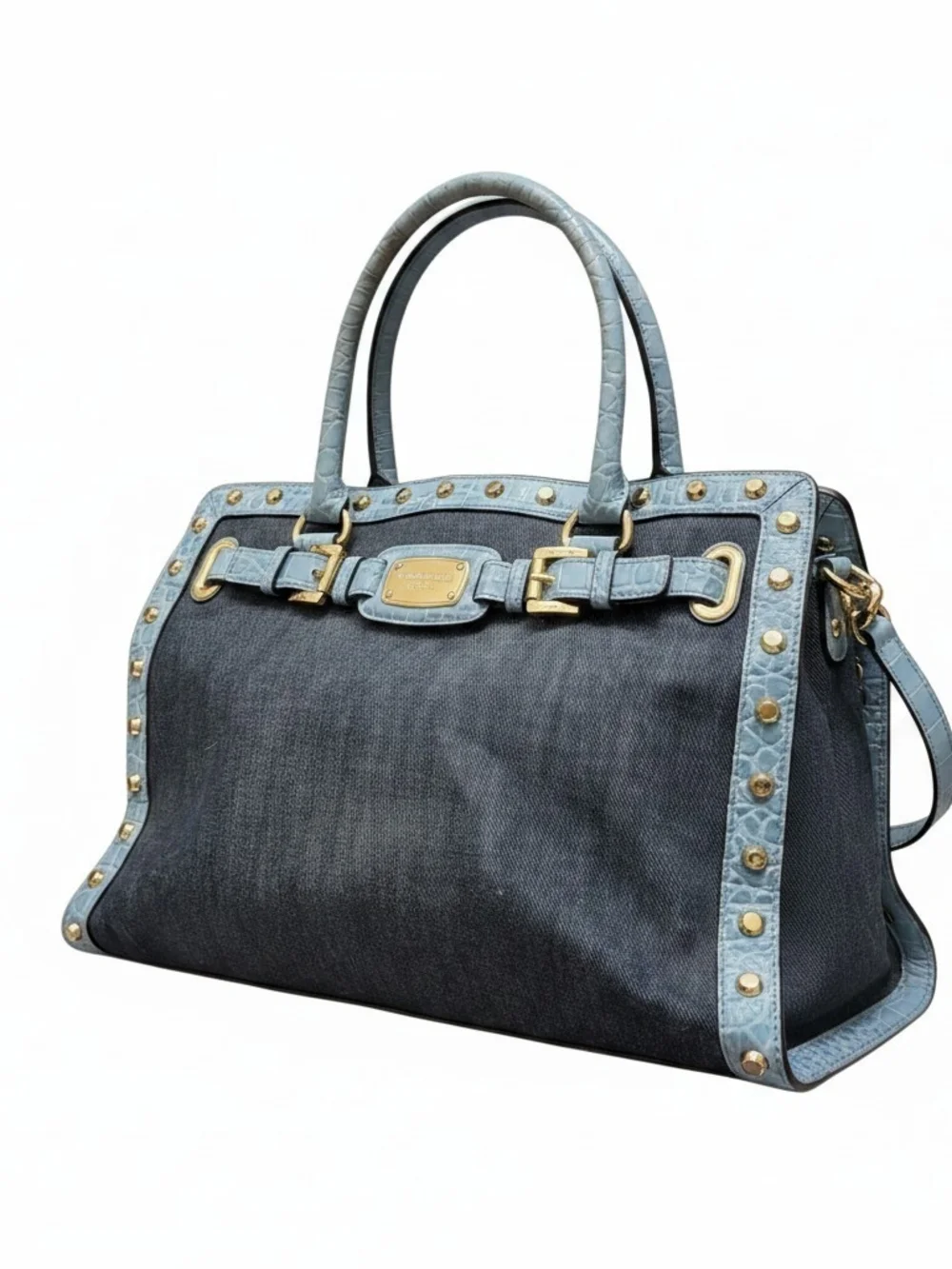 Michael Kors Hamilton Denim Satchel
